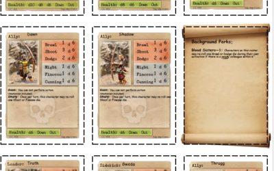 One Sprue will do: Part 1 Pulp Alley Cultists vs Barbarians